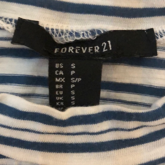 Forever 21 striped tank top || - Picture 2 of 3